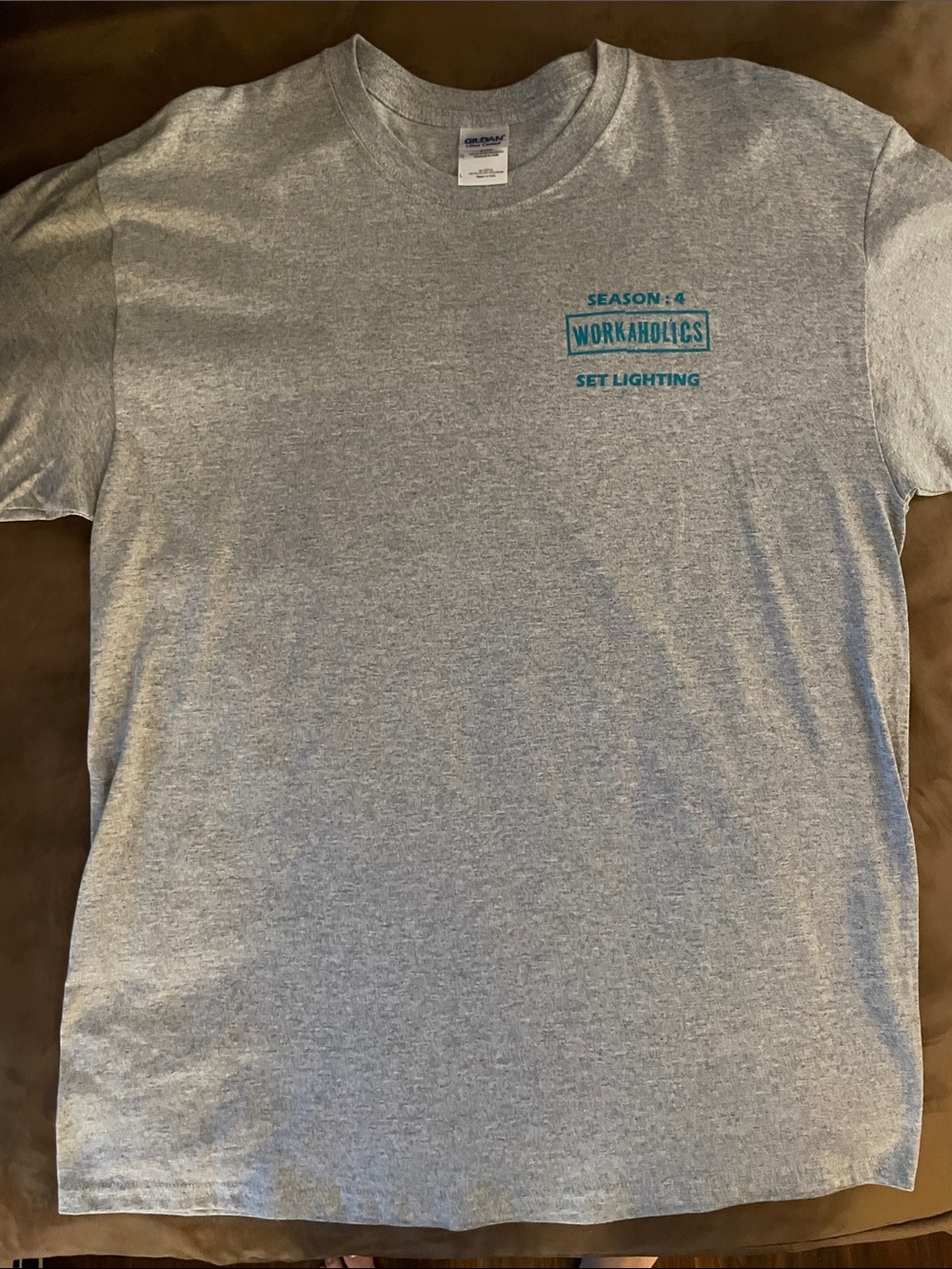 Workaholics Season 4 Set Lighting Crew T-Shirt, Exclusive Collectible for Fans